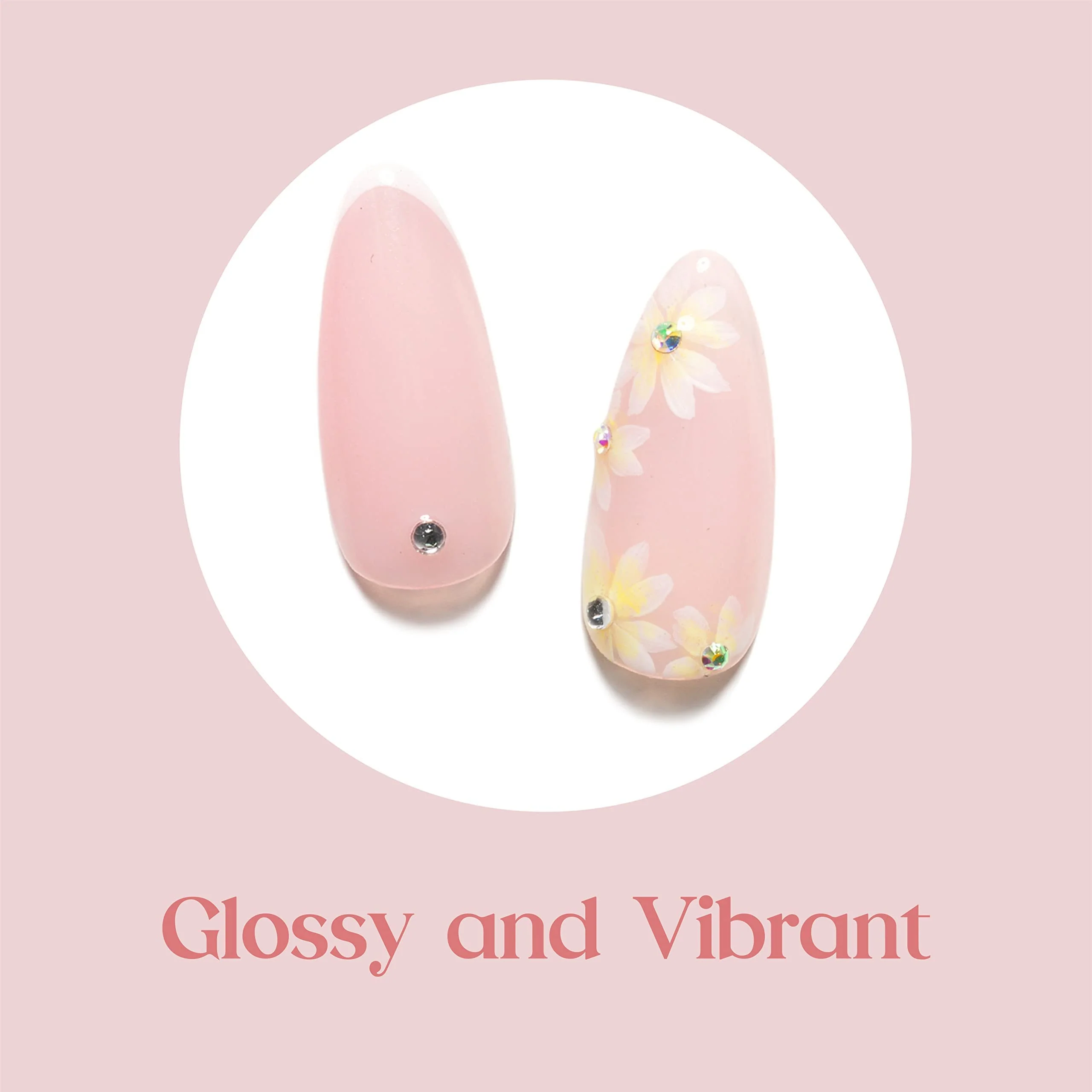 15ML Nude Pink Jelly  Spring Nails Gel Polish - Sheer Concealer Nail Gel - Image 3