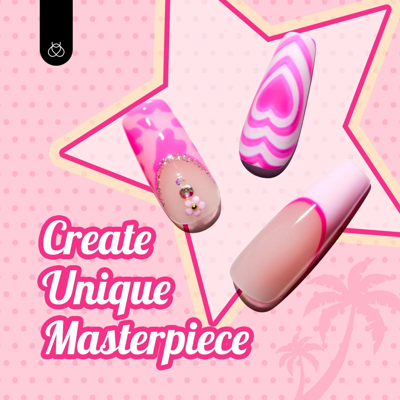 Alluring Sweetie-20 Gel Colors Set Spring Nails with Top and Base Coat (5ml/Each) - Image 4