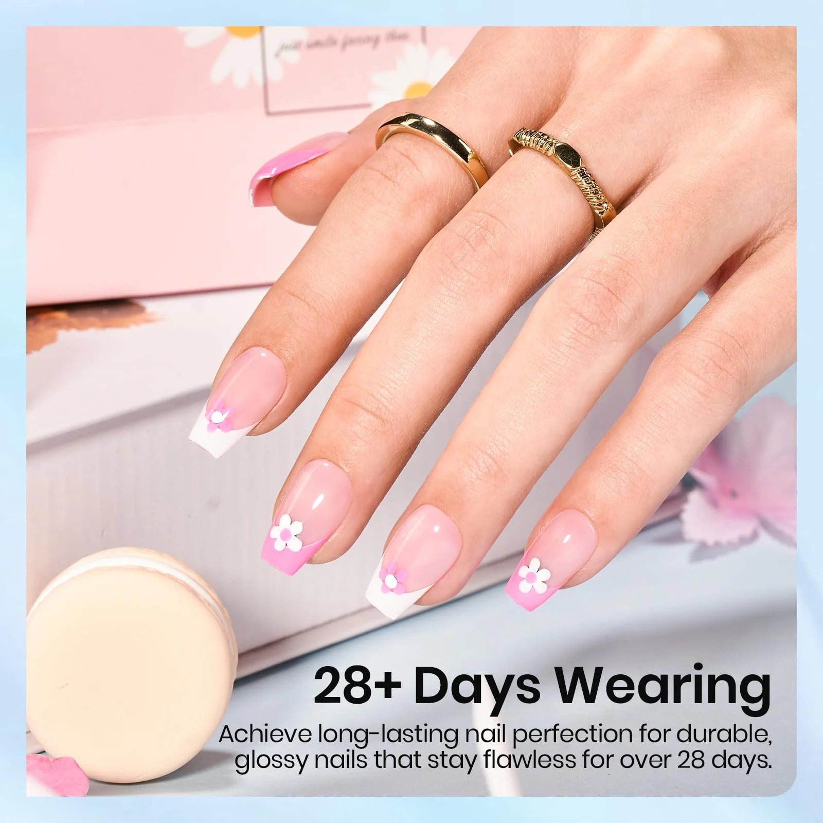 Beetles 15ml Clear Builder Gel & Glossy Top Coat - Image 6