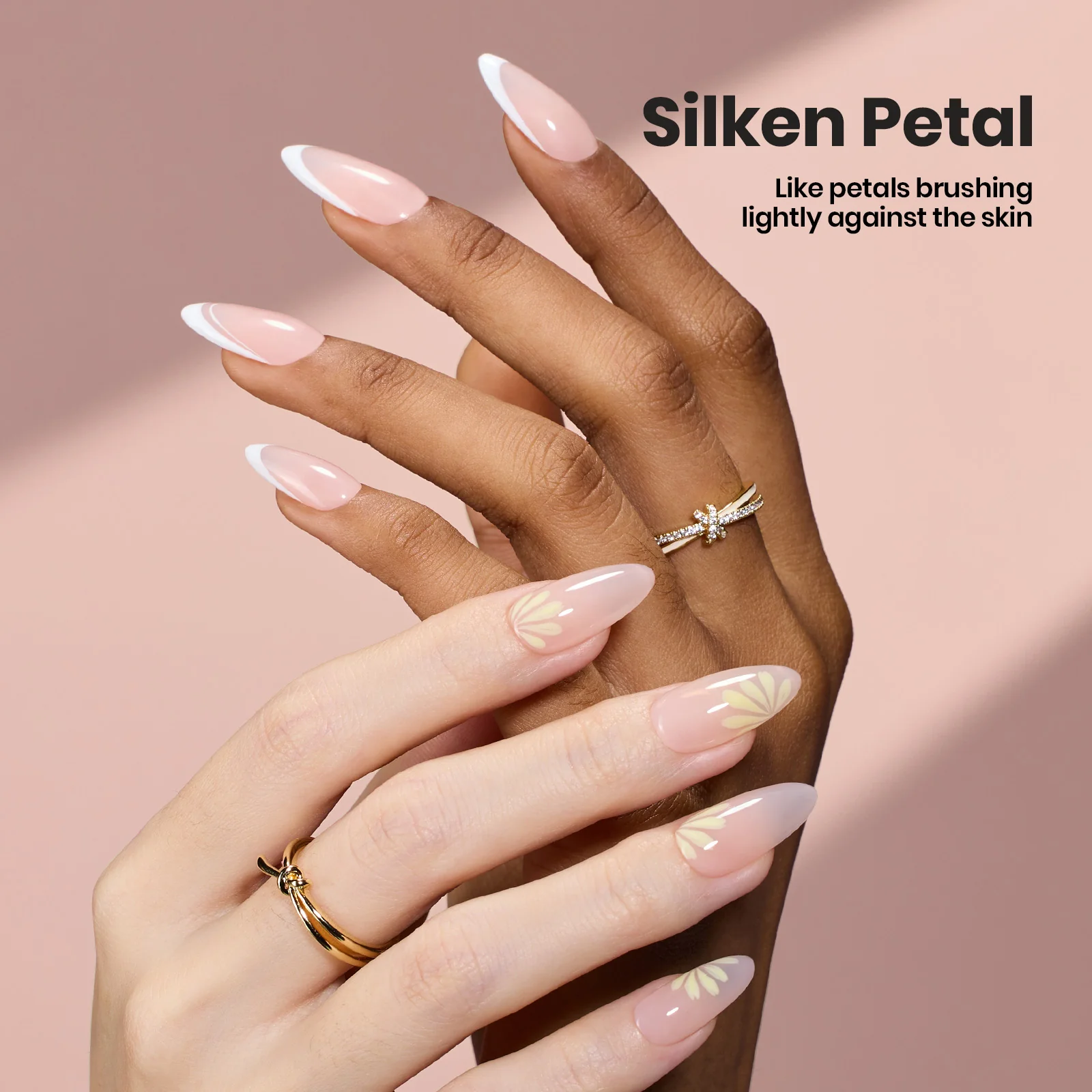 Beetles Builder Gel Nail Kit-Silken Petal 2 Pcs 8 in 1 Nail Thickening Strengthening Building Apex for Beginner DIY Salon at Home,UV Clear & Jelly Nude Builder Gels with Nail Brush,New Bottle - Image 7