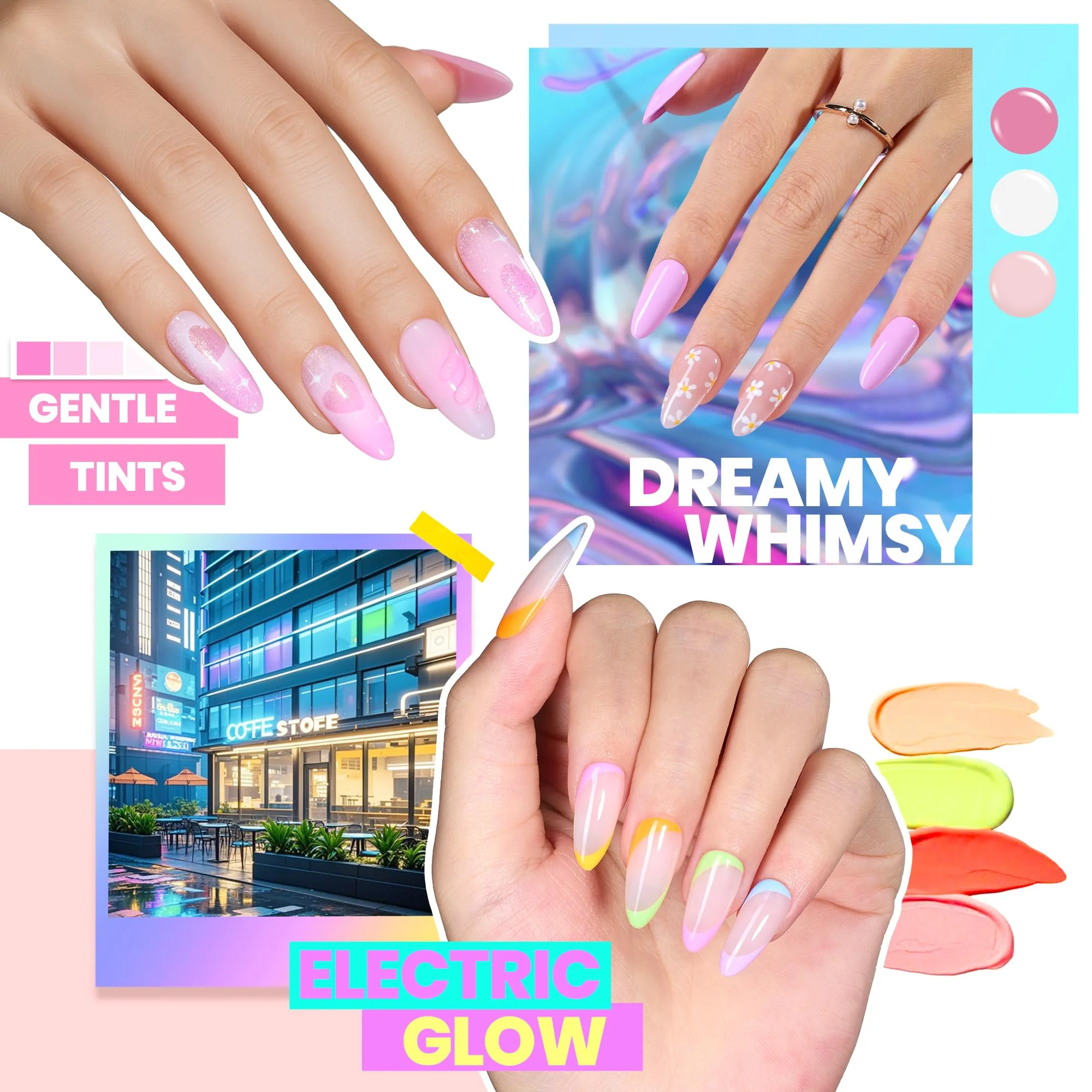 Beetles Gel Nail Polish Set - Spring Nails Chroma Dreams 100 Colors Polish Kit - Image 6