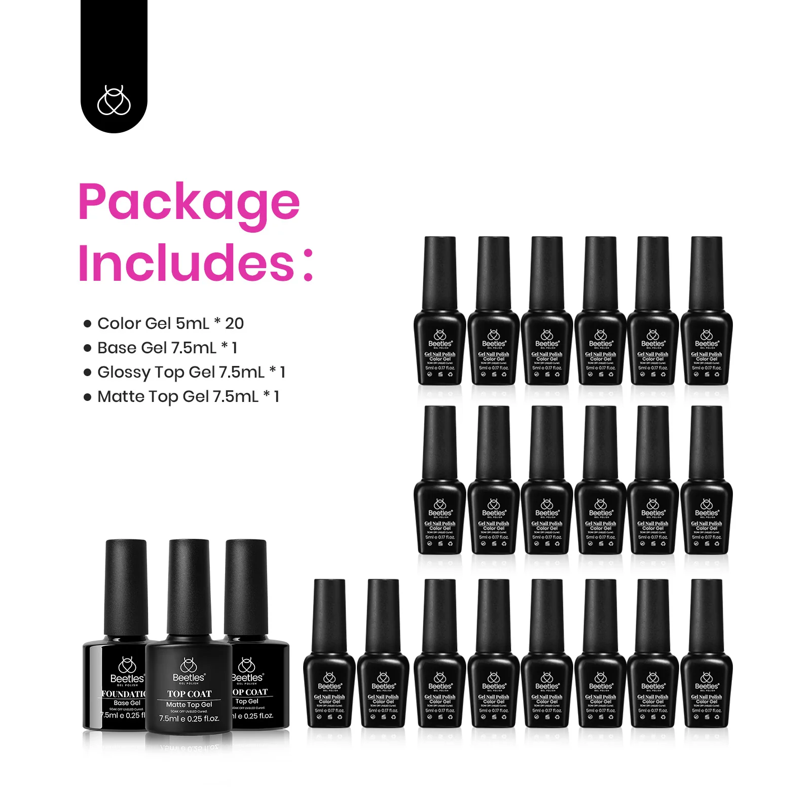 Diva of Divas - 20 Colors Gel Nail Polish Set - Image 8