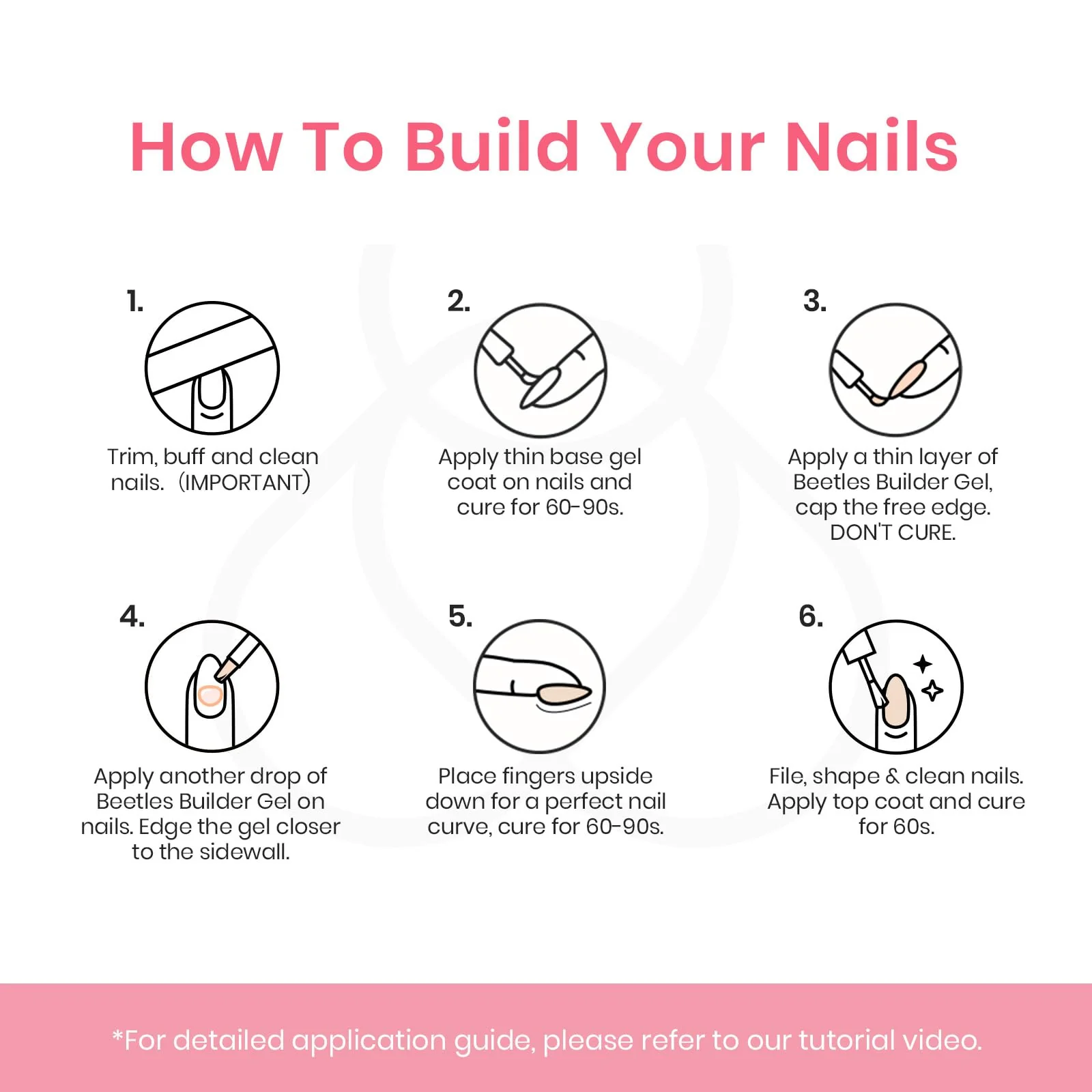 Hema-Free Builder Nail Gel Strengthener Gel 15ml - Image 7