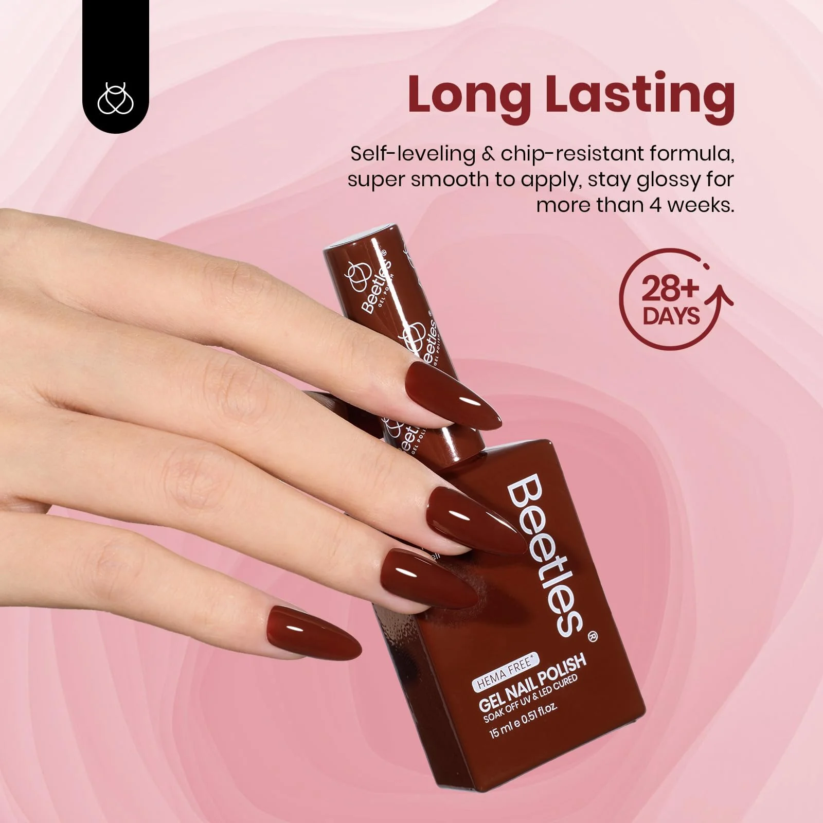 Hema Free Emotional Symphony Winter Nails - Colorful Bottle 6 Color Each 15ml Gel Polish - Image 5