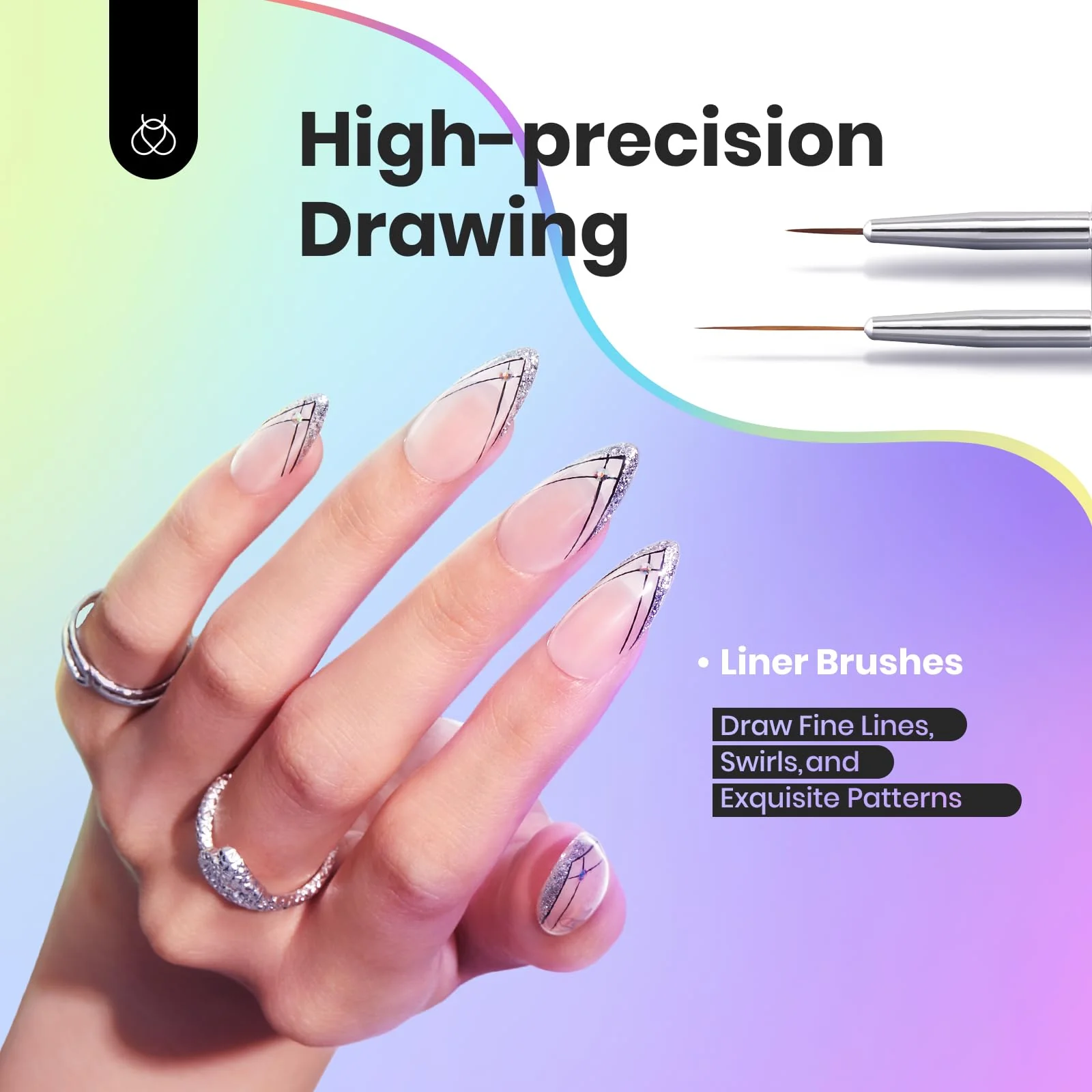 Complete Nail Art Brushes Set: For Painting, Dotting, and Cleaning - Image 4