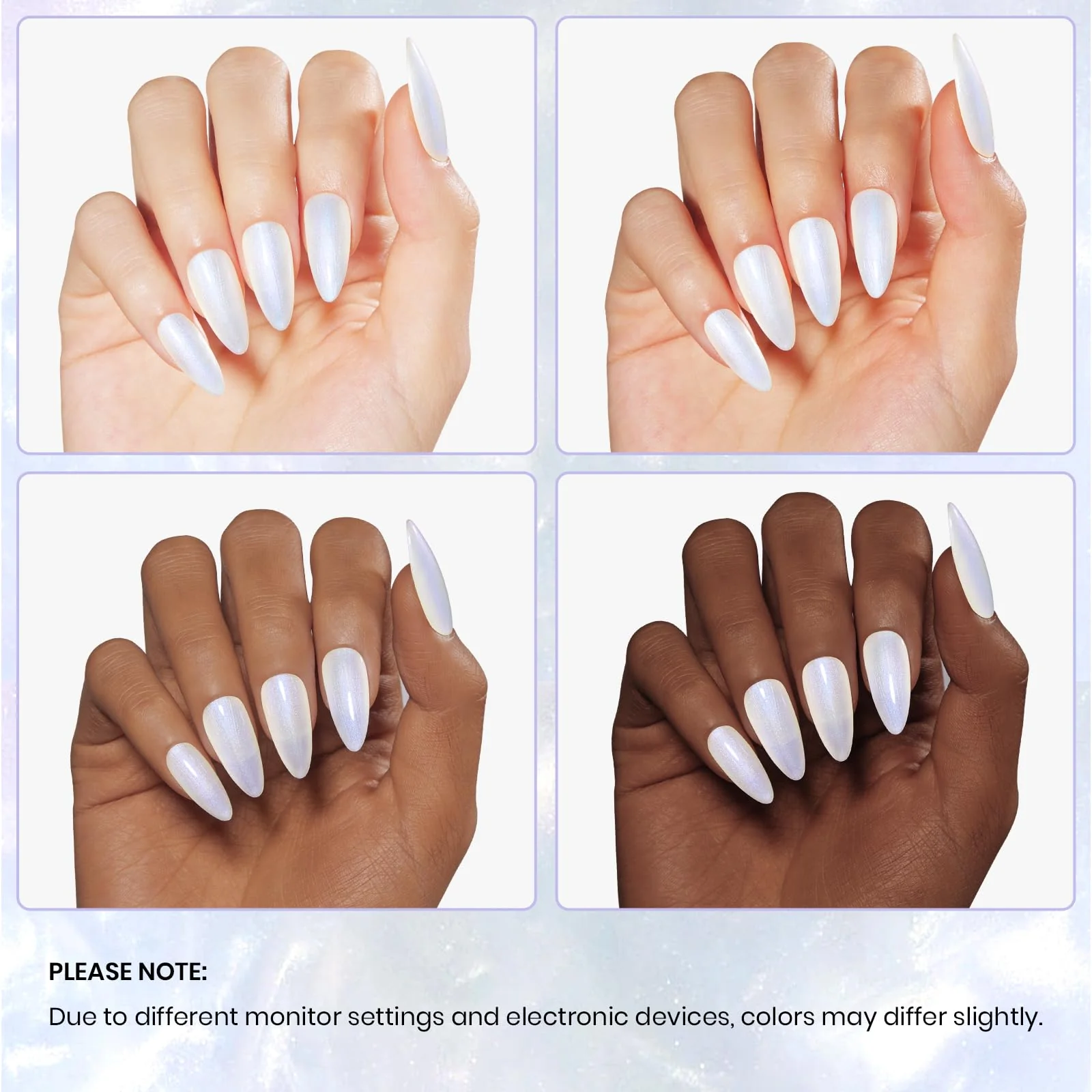 Pearlescent White |15ml Gel Pearl Shell - Image 5