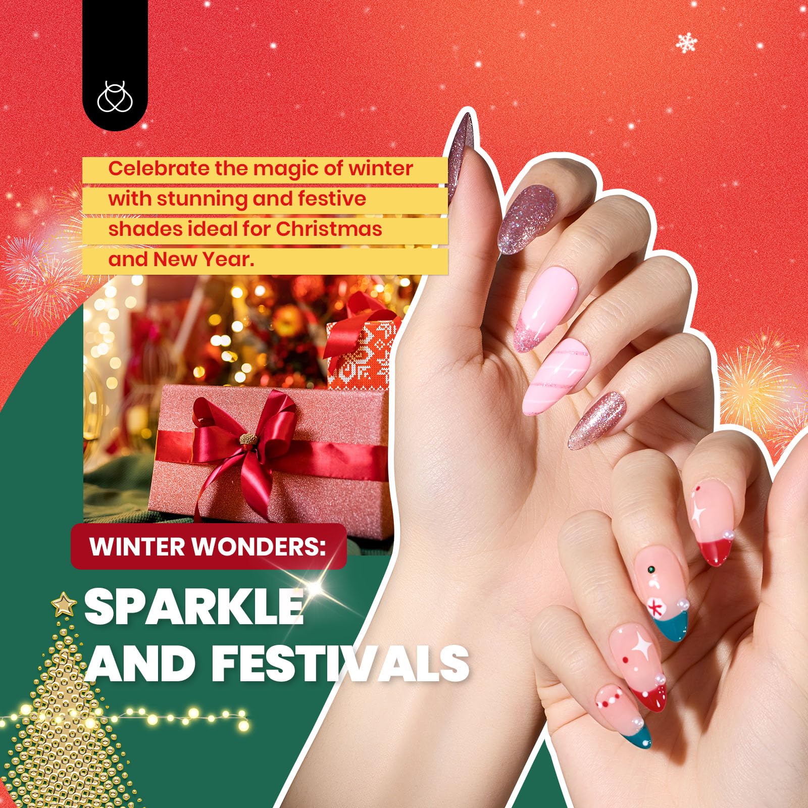 Vivid Seasons Manicure Kit: Spring Nails 35 Gel Colors, Tools, Accessories, and Care Essentials - Image 6