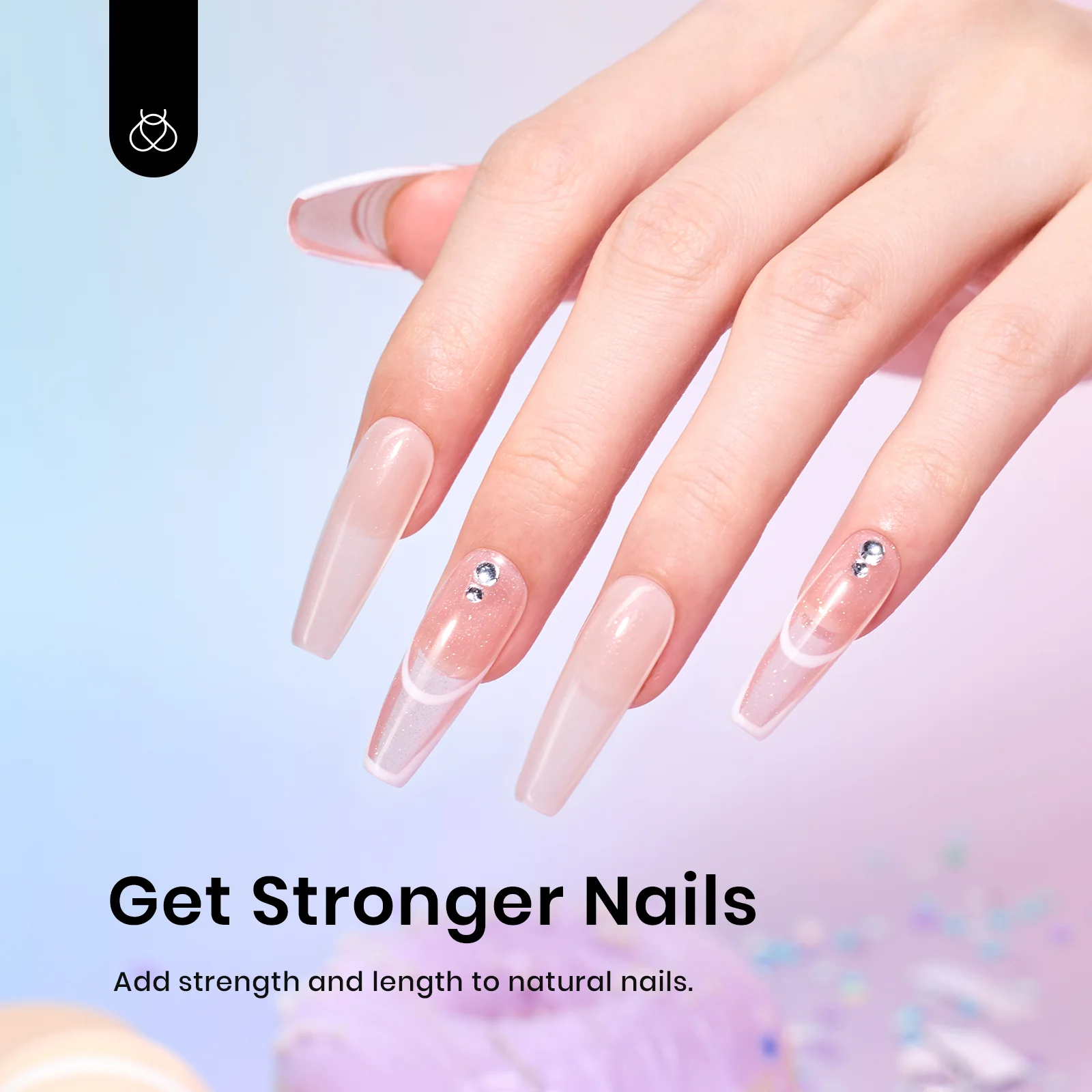 Subtle Shimmer-6 Colors Builder Nail Gel Set - Image 7