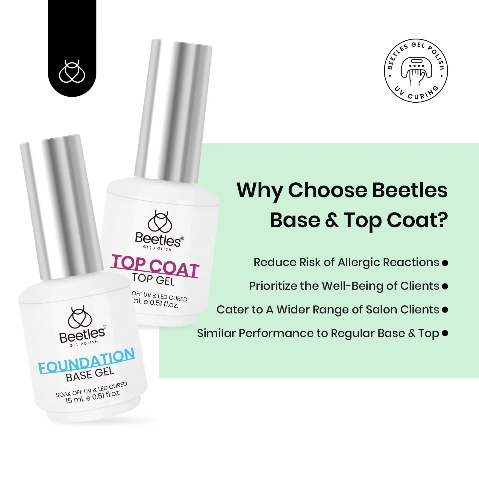 Upgraded Hema Free Gel Base and Top Coat Set - Image 5